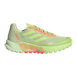 adidas L&oslash;besko adidas Terrex Agravic Flow 2 GTX Trailsko Damer - lime, orange