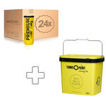 Tennis-Point Bold med indvendigt tryk Tennis-Point Premium Dåse med 3 