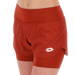 Lotto Tøj Lotto Tech II Shorts Damer-Vinrød