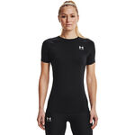 Under Armour T&oslash;j Under Armour Heatgear Authentics Comp T-shirt Damer-Sort