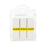 Padel-Point Overgrips Padel-Point Padel Premium Grip Pakke Med 3-Hvid