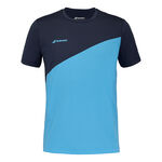 Babolat Tøj Babolat Drive Crew Neck T-shirt Herrer-Blå,Mørkeblå