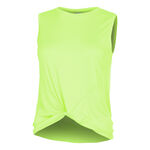 Lucky in Love T&oslash;j Lucky in Love Twist Front Tanktop Damer-Neongr&oslash;n