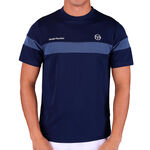 Sergio Tacchini Tennist&oslash;j Sergio Tacchini Leone PL T-shirt Herrer - m&oslash;rkebl&aring;, bl&aring;-gr&aring;
