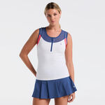 Original Penguin Tøj Original Penguin Colorblock Tanktop Damer-Hvid,Blå