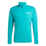 adidas Tøj adidas Terrex XPR Half-Zip Løbetrøje Herrer-Grøn
