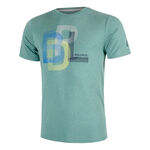 Bullpadel Tøj Bullpadel Bebas T-shirt Herrer-Grøn