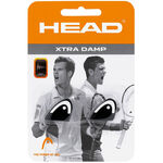 HEAD Ketchertilbehør HEAD Xtra Damp Pack Dæmper Pakke Med 2-Sort