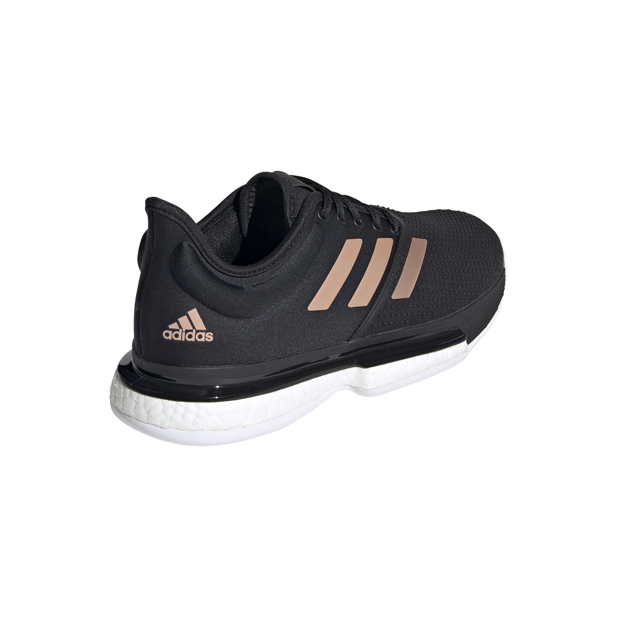 stak gips Sophie adidas Solecourt Allcourt-sko Damer - Sort, Guld køb online | Tennis-Point