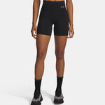 Under Armour L&oslash;beshorts Under Armour Velociti 6in Fitted  L&oslash;beshorts Damer-sort, s&oslash;lv