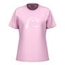 Lara T-shirt Damer-Rosa