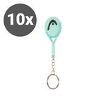 HEAD Tilbehør HEAD Keyrings Boom  Nøglevedhæng Pakke med 10 