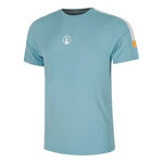 Quiet Please Tøj Quiet Please Endlessly Receiver Hori T-shirt Herrer-Lyseblå,Flerfarvet