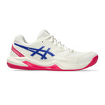 ASICS Tennissko ASICS Gel-Dedicate 8 T&aelig;ppesko Damer-Creme,M&oslash;rkebl&aring;