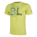 Bullpadel Tøj Bullpadel Bebas T-shirt Herrer-Gul