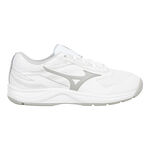 Mizuno Tennissko Mizuno Break Shot 5 Tæppesko Damer-Hvid,Grå