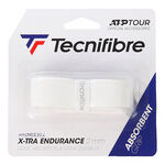 Tecnifibre <b>b</b>asisgrebsbånd Tecnifibre X-TRA Endurance Pakke Med 1-Hvid