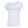 Exercise T-shirt Damer - hvid, grå