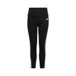 adidas Tøj adidas Training ES 3 Stripes Stramme løbebukser Pige - sort, hvid