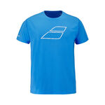 Babolat T-shirt Babolat EX T-shirt Drenge-lysebl&aring;