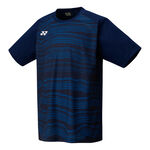 Yonex Tøj Yonex Crew Neck T-shirt Herrer-Mørkeblå