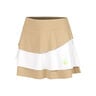 Wild Flounce Nederdel Damer-Beige,Hvid