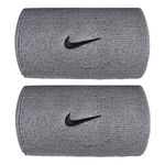 Nike Tøj Nike Swoosh Classic Doublewide Svedbånd Unisex - grå, sort