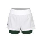 Lacoste T&oslash;j Lacoste Shorts Damer - hvid, m&oslash;rkegr&oslash;n