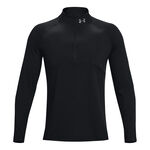 Under Armour T&oslash;j Under Armour Qualifier Run 2.0 Half-Zip Shirt, lang&aelig;rmet Herrer - sort, 