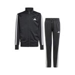 adidas Tøj adidas 3Stripes Träningsoverall Pojkar - Svart,Vit