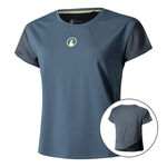 Quiet Please Tøj Quiet Please Perspectives Cross T-shirt Damer-Blå