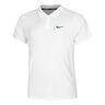 Dri-Fit Court Advantage Polo Herrer-Hvid,Gr&oslash;n