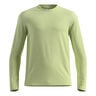 Essential Seamless Crew Neck Shirt, lang&aelig;rmet Herrer-lime
