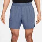 Nike Tøj Nike Court Dri-Fit Advantage 6in Shorts Herrer-Blå-grå,Hvid