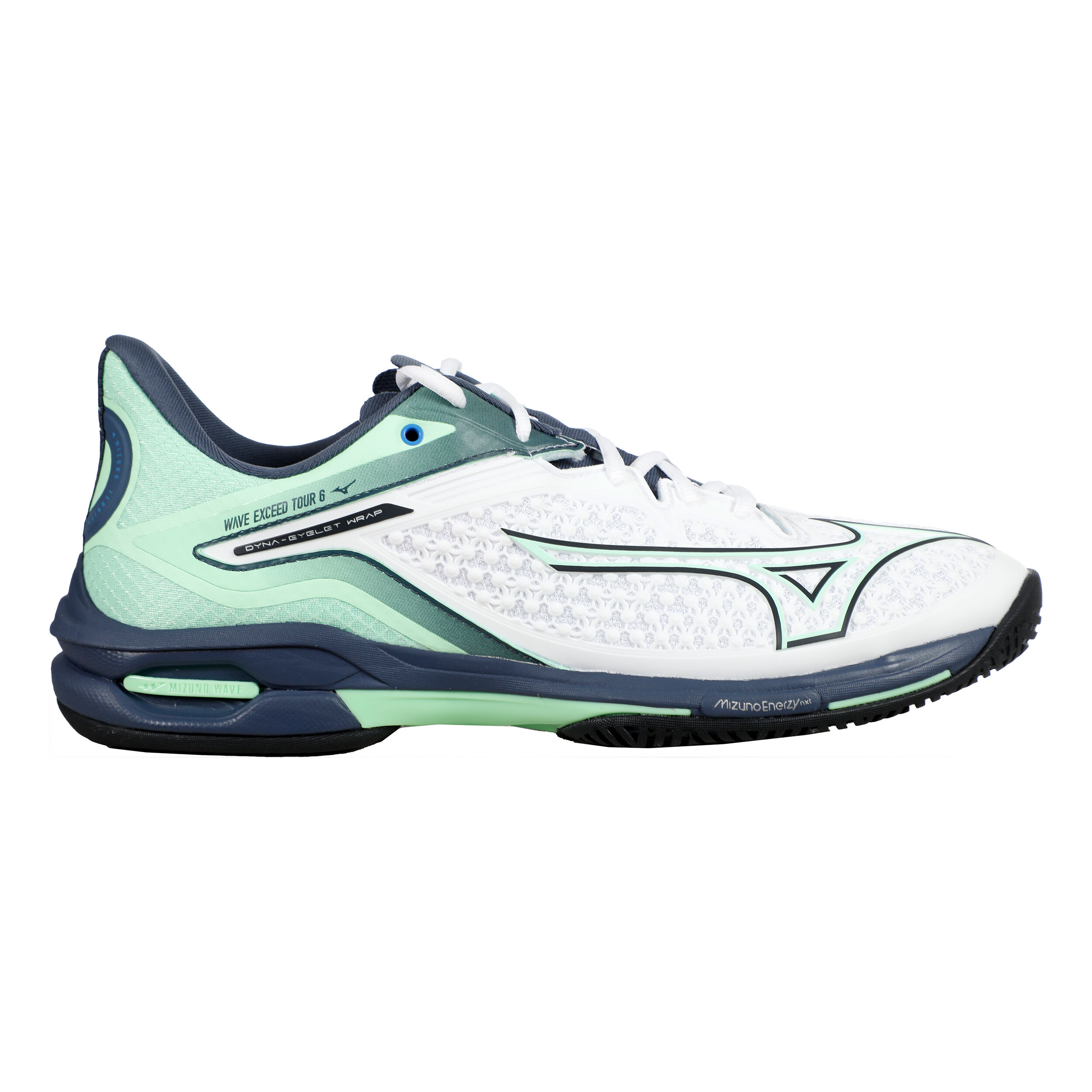 Buy Mizuno Wave Exceed Tour 6 Allcourt-sko Herrer Hvid, Blå