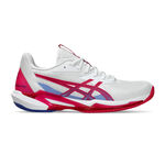 ASICS Tennissko ASICS Solution Speed FF 3 Grusbanesko Damer-Hvid,Berry
