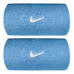 Nike Tøj Nike Swoosh Classic Doublewide Svedbånd Unisex - blå, hvid