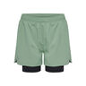 Dallas Shorts 2in1 Shorts Damer-Grøn