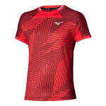 Mizuno T-shirt Mizuno T-shirt Herrer-m&oslash;rker&oslash;d, r&oslash;d