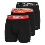 Nike T&oslash;j Nike Everyday Cotton Stretch Boksershorts Pakke med 3 Herrer - sort, 