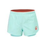 Quiet Please Tøj Quiet Please Point 2in1 Shorts Pige - turkis, rød