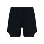 Odlo Tøj Odlo Zeroweight 5in 2in1 Løbeshorts Herrer-Sort