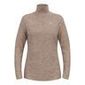 Essential Thermal Mid Layer 1/2 Zip Shirt,Langærmet Damer-Grå