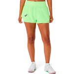 ASICS Tennist&oslash;j ASICS Match Laser Cut  Shorts Damer-lime
