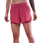 Nike Tøj Nike Swift 2in1 Short Løbeshorts Damer-berry, sølv
