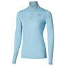 Core Impulse Half Zip Løbetrøje Damer - blå, 
