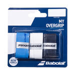 Babolat Overgrips Babolat My Overgrip Pakke Med 3-Sort,Hvid