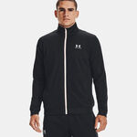 Under Armour T&oslash;j Under Armour Sportstyle Tricot Tr&aelig;ningsjakke Herrer - sort, hvid