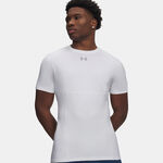 Under Armour T-shirt Under Armour Elite Fitted T-shirt Herrer-hvid