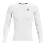 Under Armour Tøj Under Armour Heatgear Comp Shirt,Langærmet Herrer-Hvid,Sort